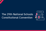 The National Schools Constitutional Convention opened today Newsroom Banner