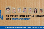 Vinnies CEO Sleepout