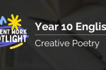 Year 10 Creative Poetry