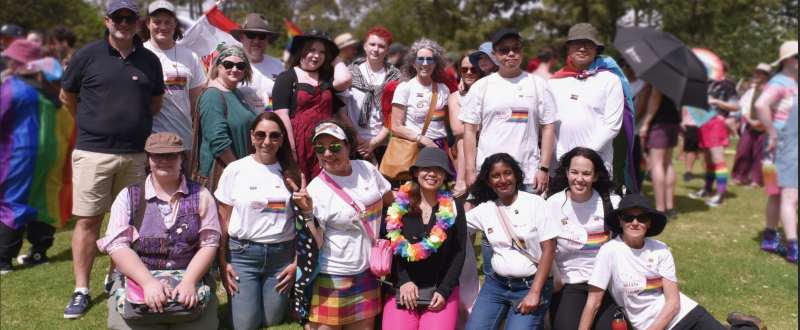 Pride March Group Photo