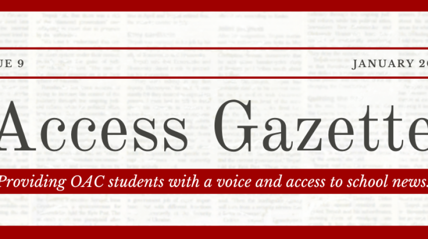 Issue 9 of the Access Gazette 