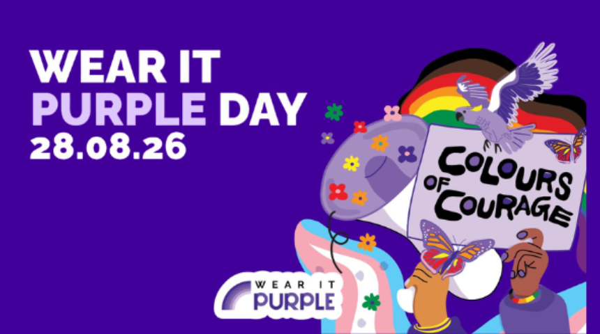 Wear It Purple Day – Colours of Courage 