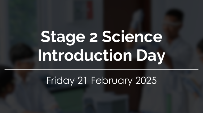 Stage 2 Science Introduction Day 