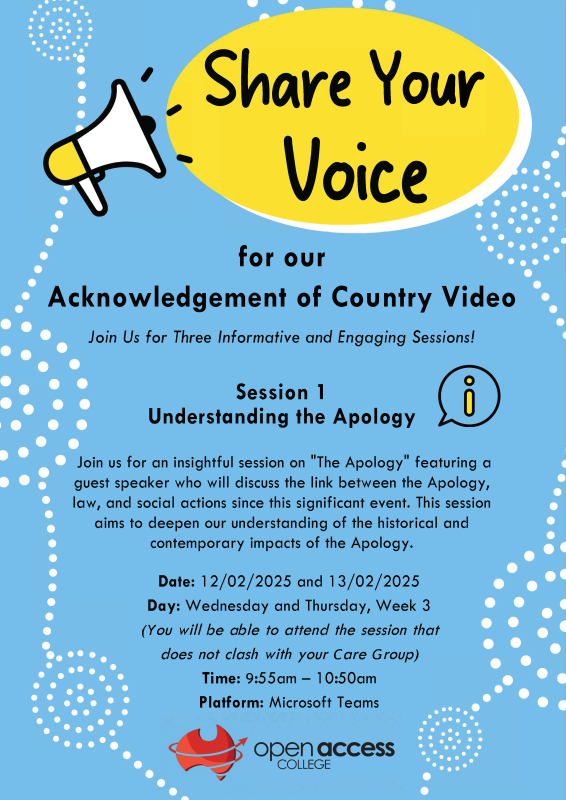 Share Your Voice Poster